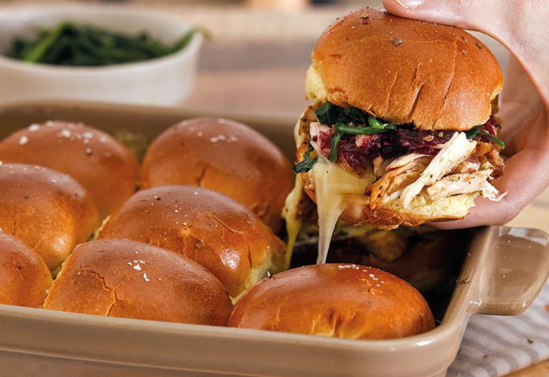 Left Over Turkey Sliders
