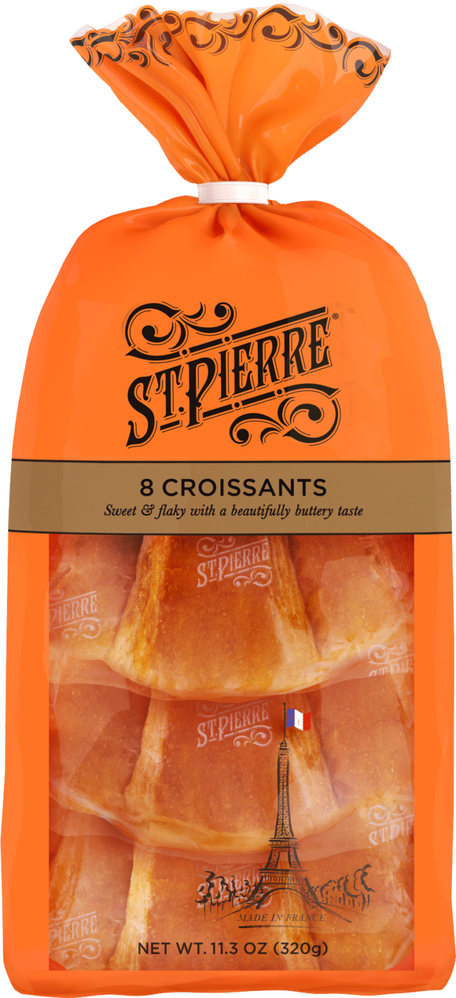 St Pierre 8 Croissants Packshot