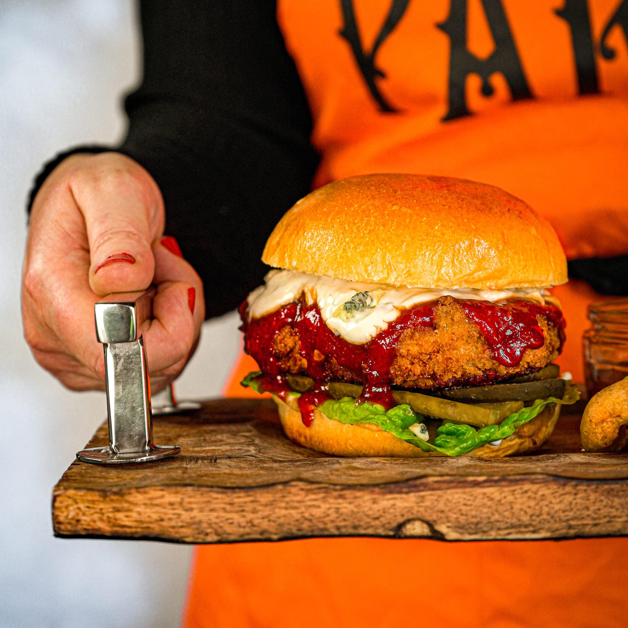 Nashville Hot Chicken Burger