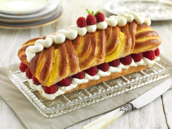 St Pierre Brioche to Share with Raspberry