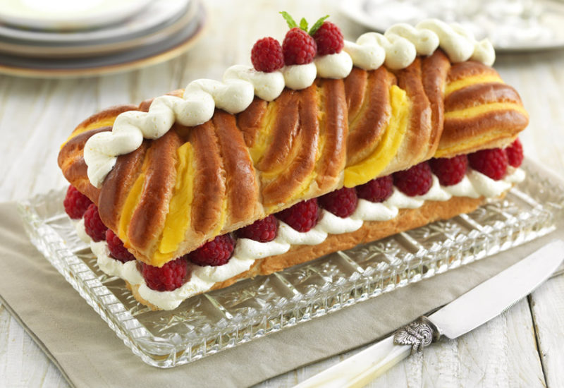 St Pierre Brioche to Share with Raspberry