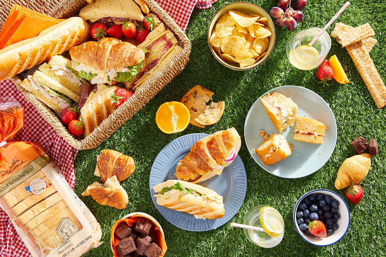 St Pierre Picnic Spread